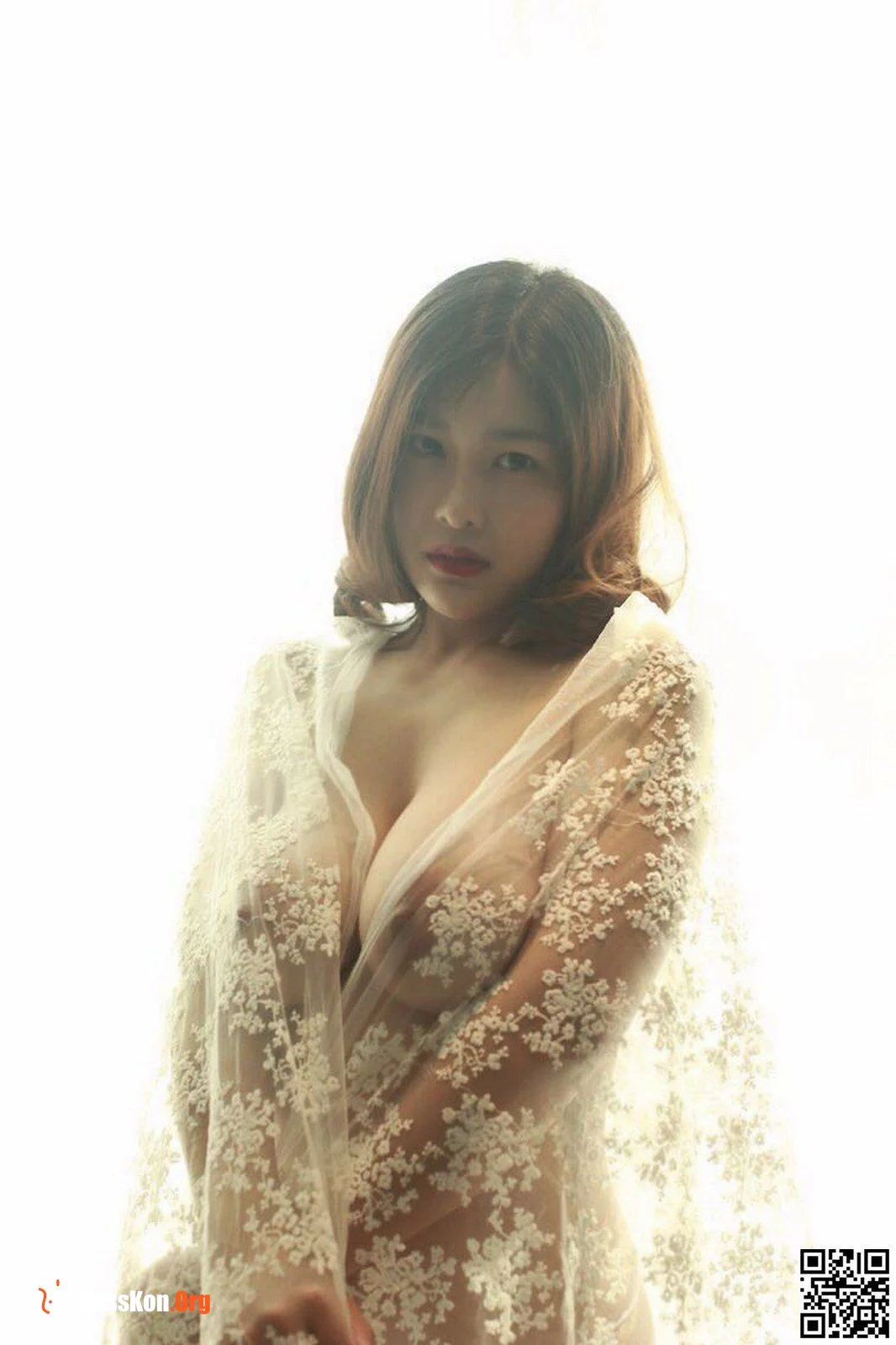 Yan Panpan's sexy white gauze private photo set - Photo 2
