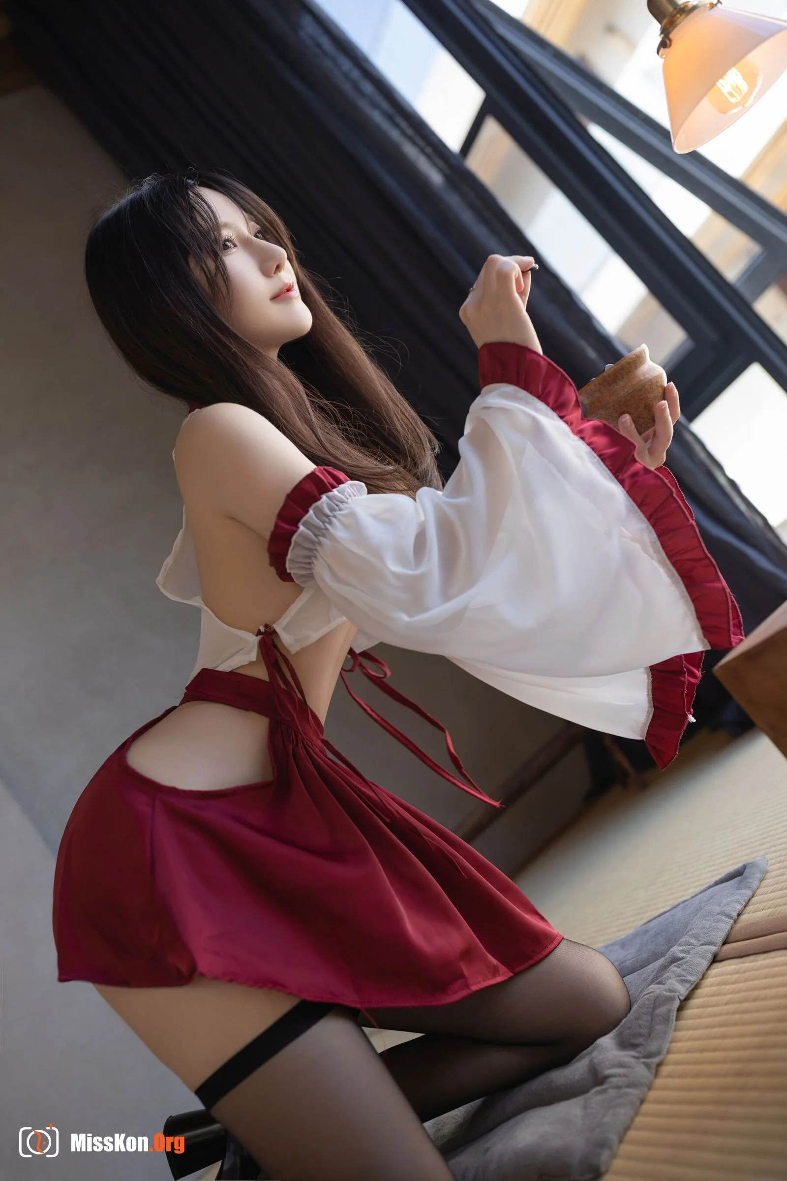 鱼子酱Fish《神社巫女》 - 照片 5