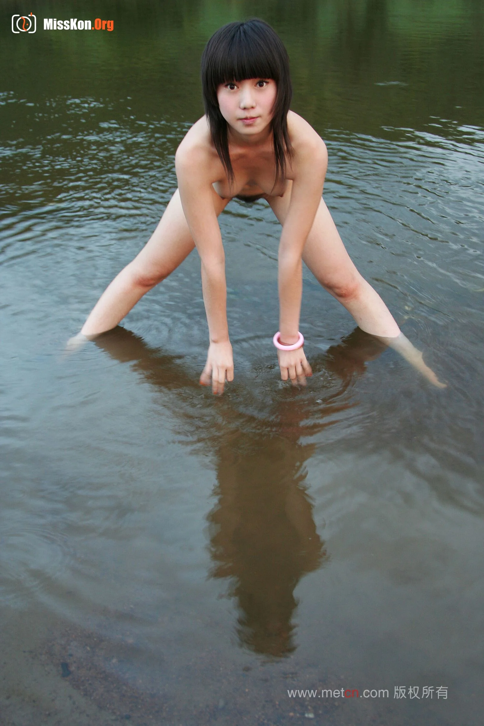 Zhang Xiaoyu: Beautiful woman by the water at dusk (2008-02-16) - Photo 12