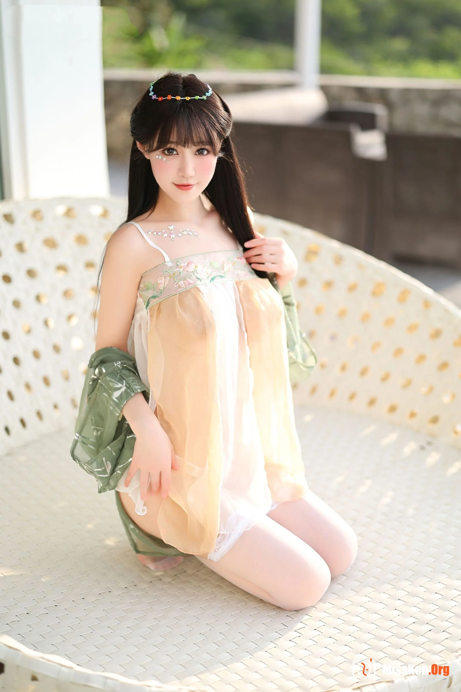 Zhu Keer: Tulle see through - Photo 4